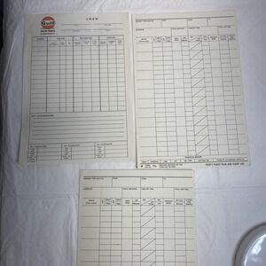 Gulf Aviation Products Blank Crew‎ Flight Plan Ephemera